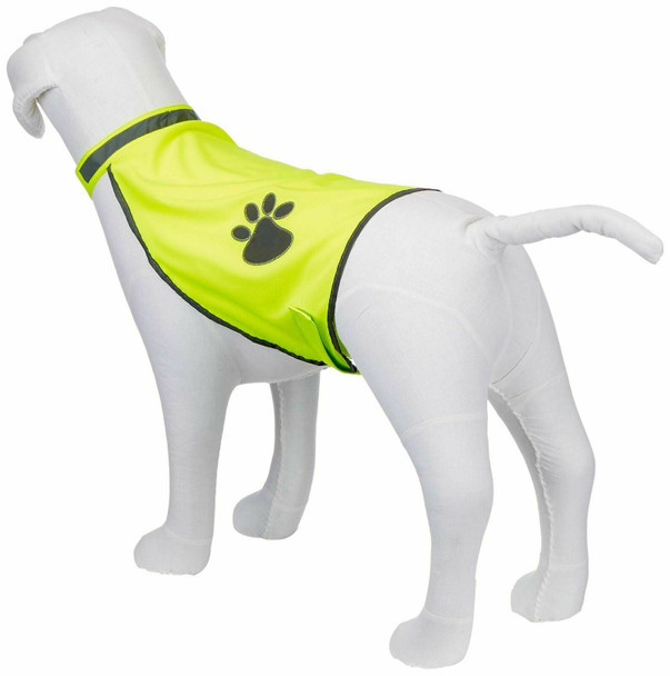 Trixie 30083 '' Safety Vest for Dogs L 64 - 81 cm Black