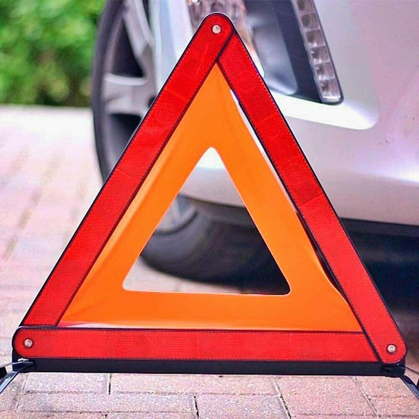 AA Emergency Breakdown Warning Triangle, Car Roadside Hazard, Highly Reflective