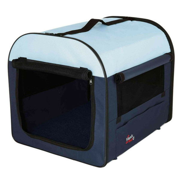 Trixie 39701 Pet Carrier 1 32 32 47 cm Dark Blue / Beige