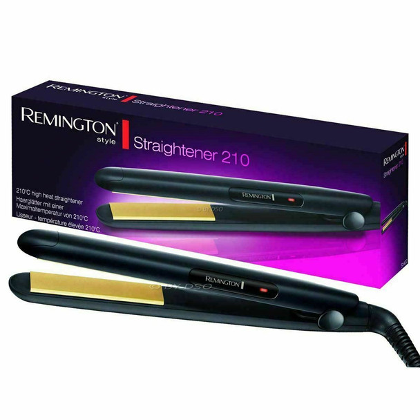 Remington Ceramic Hair Straightener, 30 Seconds Heat Up Time - S1400, Black