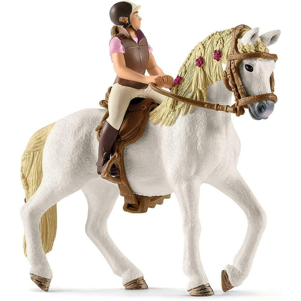 Schleich Hand Painted Figure Plastic - Horse - Caravan For Secret Club Meetings