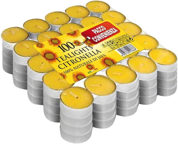 Price's Candles Citronella Tealights Pack of 25 (Citronella Range)