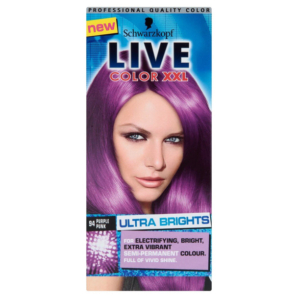 Schwarzkopf Live Ultra Brights 094 Purple Punk Hair Dye
