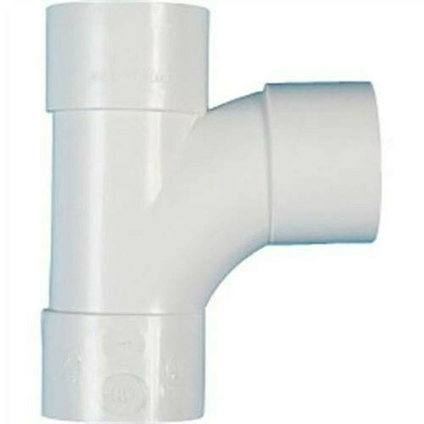 Polypipe Swept Tee 92 1/2 Degrees 32mm White