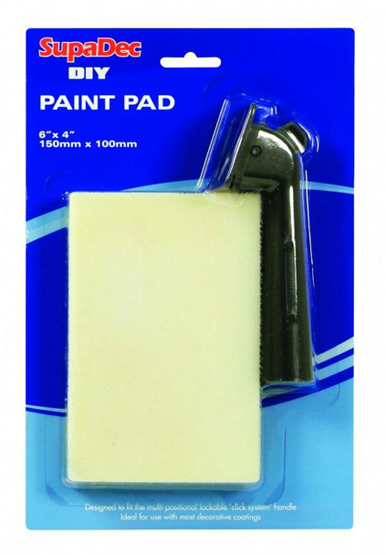 Paint Pad with Handle - 6" x 4"