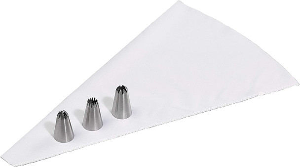 Tala Icing Bag Set with 3 Star Nozzles