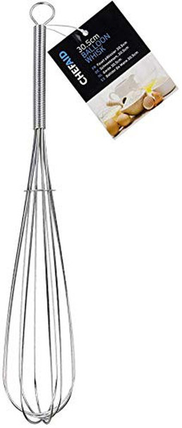 Chef Aid Balloon Whisk Carded Whipping Stirring and Blending 30.5cm (Pack of 6) (6)