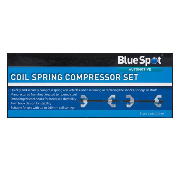 BlueSpot Tools 07919 Coil Spring Compressor Set
