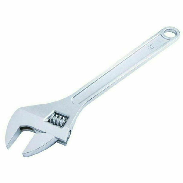 Bluespot Tools 18" Adjustable Wrench Drop Forged Heat Treated Carbon Steel