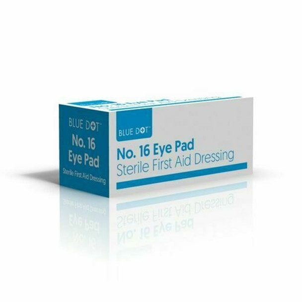 Eye Pad / Bandage Blue Dot - No16 (12)