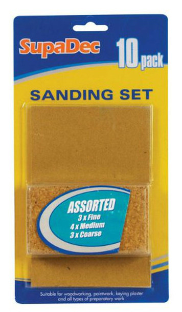 10 Pack Sanding Set