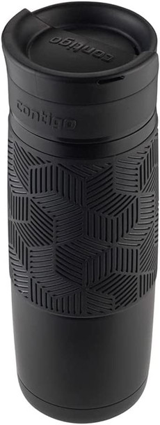 Contigo Transit Autoseal Travel Mug, Stainless Steel Thermal Mug, Vacuum Flask, Leakproof Tumbler, Coffee Mug with BPA Free Easy-Clean Lid, Biscay Bay, 470 ml