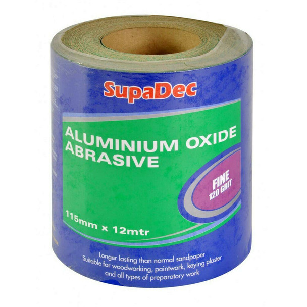 12m 120 Grit Aluminium Oxide Roll