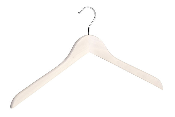 Wenko Jolie White Washed-clothes hanger, Wood, 1.2 x 45 x 23.5 cm