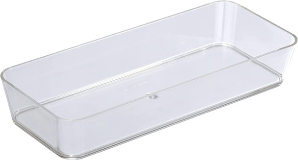 Wenko 20340100 Storage Compartment Narrow Plastic 24 x 4 x 10 cm Candy White