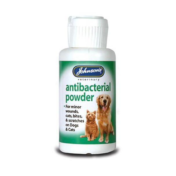 Johnsons Anti-Bacterial Powder for Cat & Dogs 20g 20g - Bulk Deal of 6x