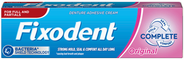 Fixodent Original Denture Adhesive Cream (40ml) - Pack of 2