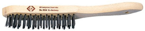 C.K T6238 4 4 Row Wire Brush, Black/Beige