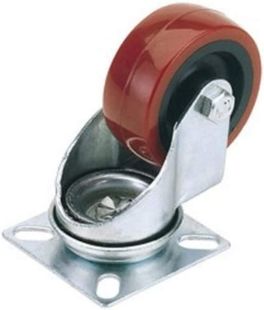 DRAPER SWIVEL PLATE FIXING POLYURETHANE WHEEL