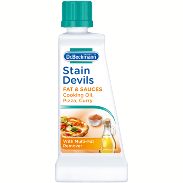 Dr Beckmann Stain Devils Fat & Sauces Cleaning Solution, Gentle On Fabrics, 50g
