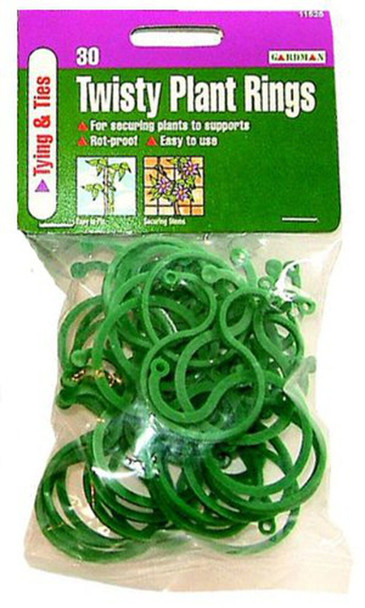 Gardman Twisty Plant Rings (30)