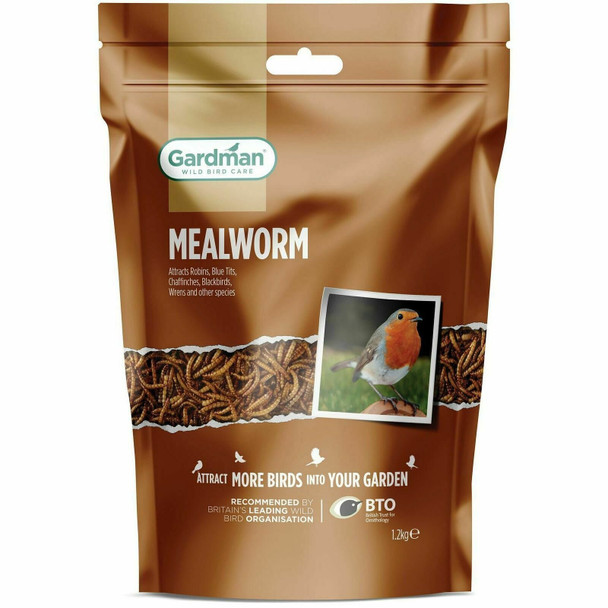 Gardman A04526 100 g Mealworm Pouch - Multi-Colour