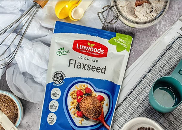 (Pack Of 8) - Organic Milled Flaxseed | LINWOODS