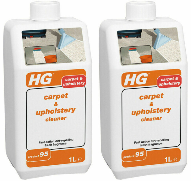 HG 2 X Carpet and Upholstery Cleaner