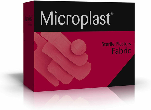 Microplast Fabric Adhesive Plasters 100-Piece Set