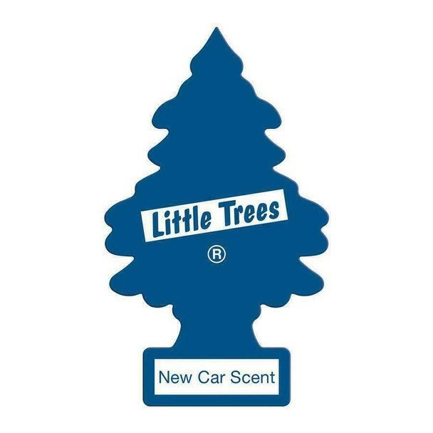 Magic Tree Carded Air Freshener New Car Scent 5 Pack