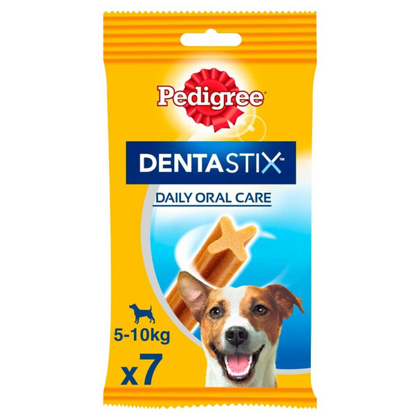 Pedigree Dentastix Dental Care Chews Small Dog Treats, 7 Sticks