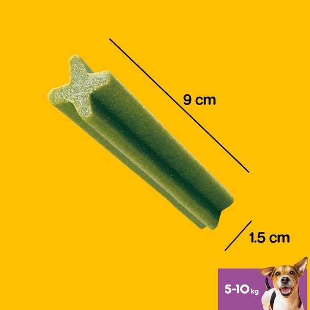 Pedigree Dentastix Fresh, Daily Dental Care Chews, Small Dog Treats from 5-10 kg, 7 Sticks