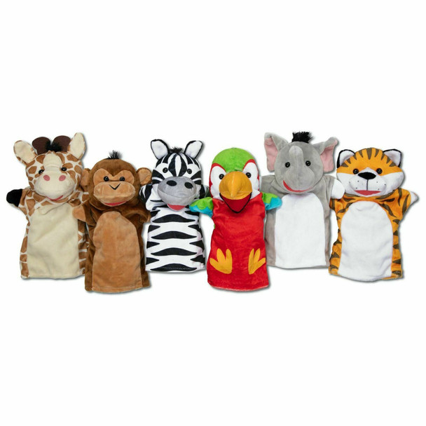 Melissa & Doug Zoo Friends Hand Puppets