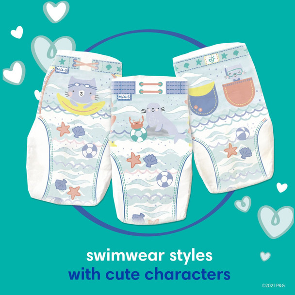 Pampers Size 4 Splashers Baby Nappy Swim Pants