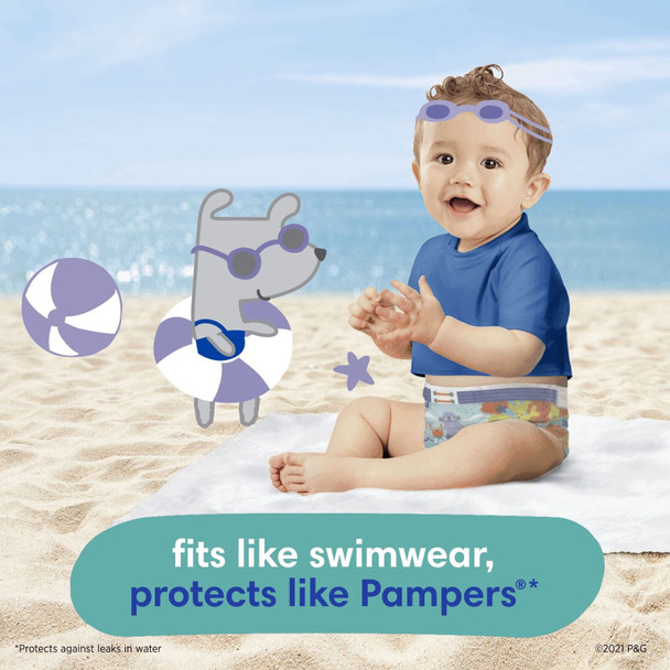 Pampers Size 4 Splashers Baby Nappy Swim Pants