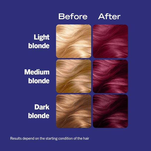 3 x Schwarzkopf Live Hair Dye Intense Permanent Colour Shade 086 Pure Purple