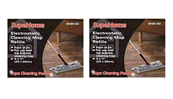 2 x Electrostatic Mop Refils