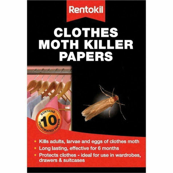 RENTOKIL PEST Control - MOTHKILLER Strips