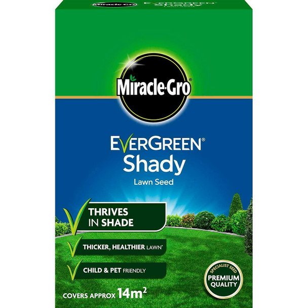 Miracle-Gro EverGreen Shady Lawn Seed 420 g - 14 m2