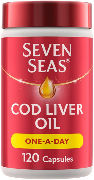 Multibuy 2x Seven Seas® Pure Cod Liver Oil 120 Capsules