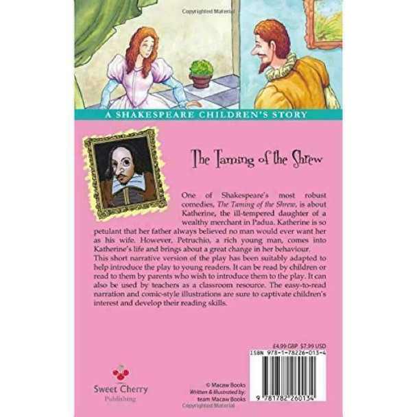 The Taming of The Shrew: A Shakespeare Children's Story (Easy Classics) (20 Shakespeare Children's Stories (Easy Classics))
