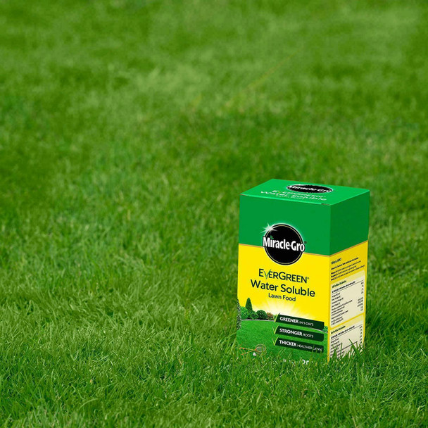 Miracle-Gro 11149 Water Soluble Lawn Food 1 kg, Multicolour