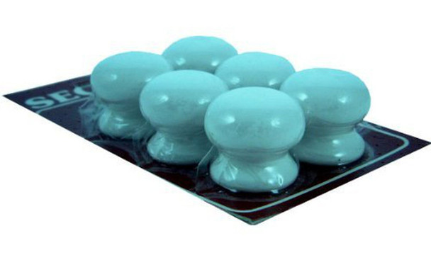 Securit Ceramic Knobs White Pack of 2 - 35mm