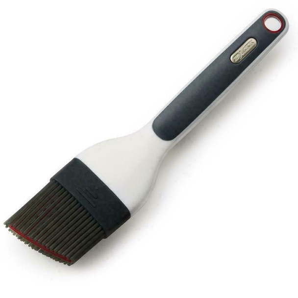 Zyliss Silicone Basting Brush, Heat Resistant up to 240°C, Durable - White/Black