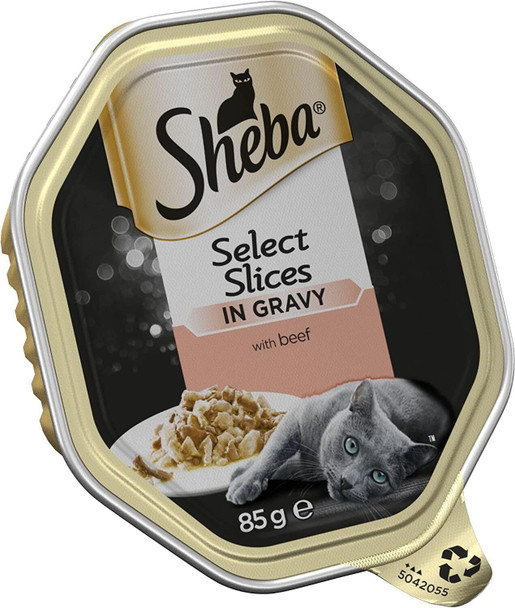 Sheba Select Slices Beef in Gravy, 85g