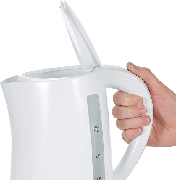 Severin Jug Electric Kettle with 2200 W of Power WK 3494, White-Black