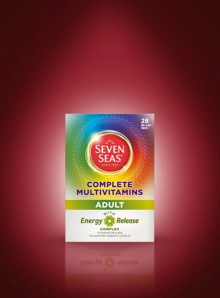 Seven Seas Complete Multivitamins For Adults, 28 Tablets Tailored For Daily Health Maintenance, Supplements With Vitamins & Minerals, 7 Key Benefits, Complete Blend With Vitamins B6 & B12, D And Zinc