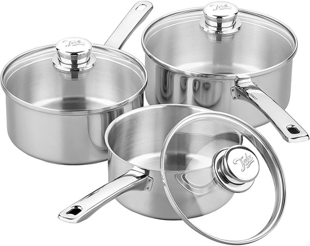 Tala Performance Stainless Steel Cookware Saucepans