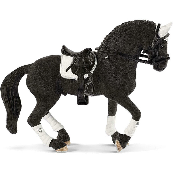 Schleich 42457 Horse Club Frisian Stallion Riding Tournament,Black