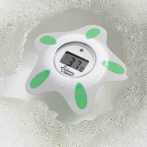 Tommee Tippee Closer to Nature Bath and Room Thermometer, White